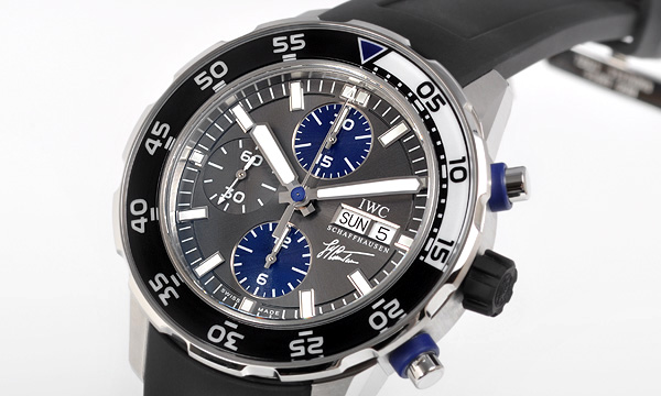 ＩＷＣスーパーコピー アクアタイマー クロノ クストダイバー IW376706 グレー／ブル－