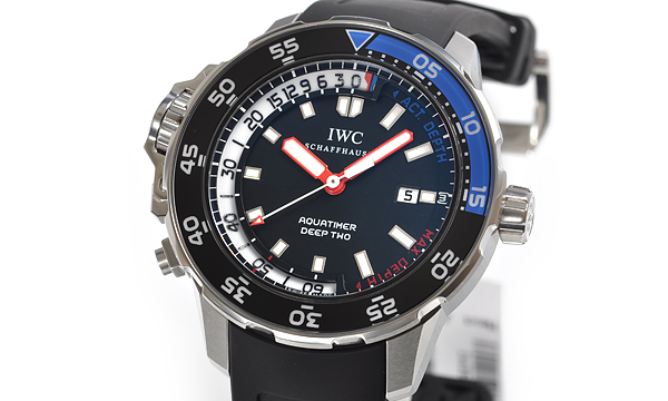 ＩＷＣスーパーコピー アクアタイマー ディープツー IW354702 ブラック ステンレス