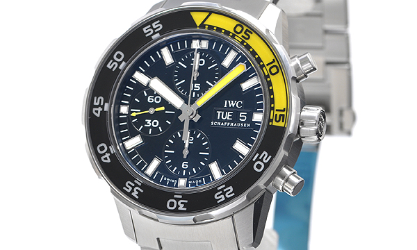 ＩＷＣスーパーコピー アクアタイマー クロノ IW376708 ブラック ステンレス