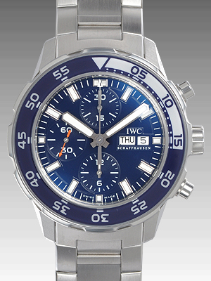 ＩＷＣスーパーコピー アクアタイマー クロノ IW376710 ステンレス ブルー 