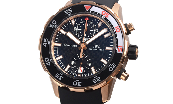 ＩＷＣスーパーコピー アクアタイマー クロノ IW376905 ピンクゴールド ブラック