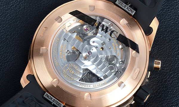 ＩＷＣスーパーコピー アクアタイマー クロノ IW376905 ピンクゴールド ブラック