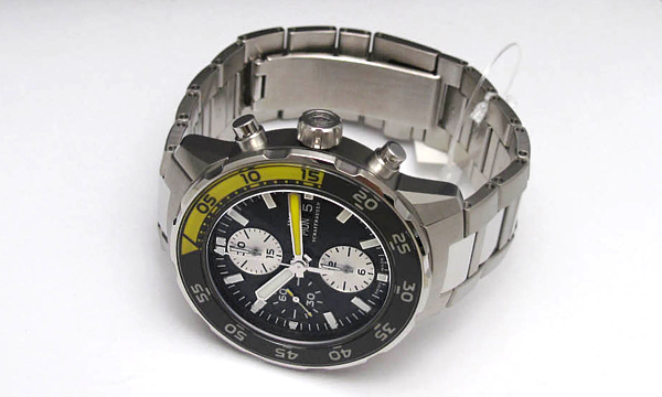 ＩＷＣスーパーコピー アクアタイマー クロノ IW376701 ステンレス ブラック
