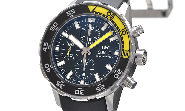 ＩＷＣスーパーコピー アクアタイマー クロノ IW376709 ステンレス ブラック