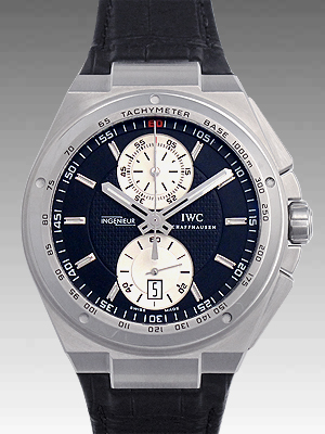 ＩＷＣスーパーコピー ビッグインヂュニアクロノ IW378401 ブラック／シルバー