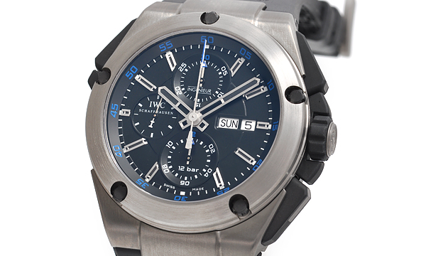 ＩＷＣスーパーコピー インヂュニア ダブルクロノグラフ IW376501 ブラック