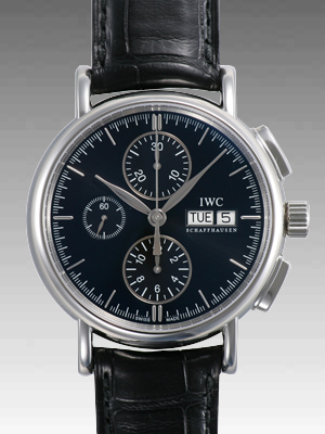 ＩＷＣスーパーコピー ポートフィノ クロノ IW378303 ステンレス ブラック