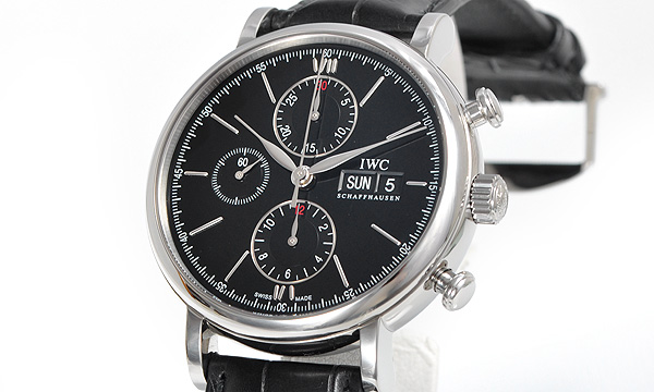 ＩＷＣスーパーコピー ポートフィノ クロノ IW391002 ステンレス ブラック メンズ