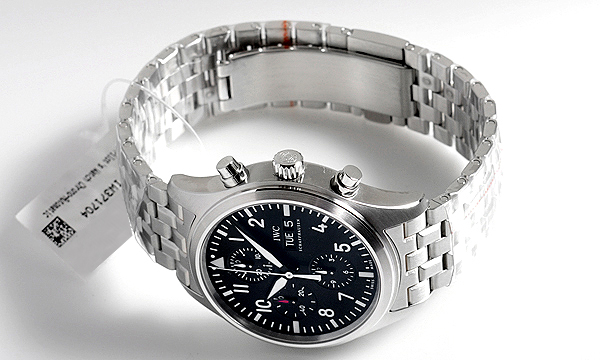 ＩＷＣスーパーコピー パイロットウォッチクロノ IW371704 ステンレス ブラック