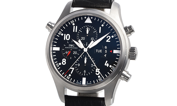 ＩＷＣスーパーコピー パイロットウォッチ ダブルクロノ IW377801 ブラック