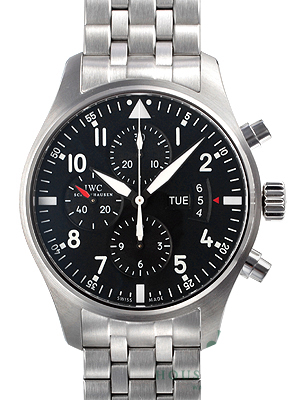 ＩＷＣスーパーコピー パイロットウォッチクロノ IW377704 ブラック