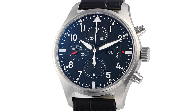 ＩＷＣスーパーコピー パイロットウォッチクロノ IW377701 ステンレス ブラック