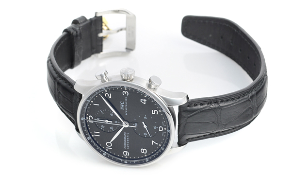 ＩＷＣスーパーコピー ポルトギーゼ クロノ IW371438 ステンレス ブラック