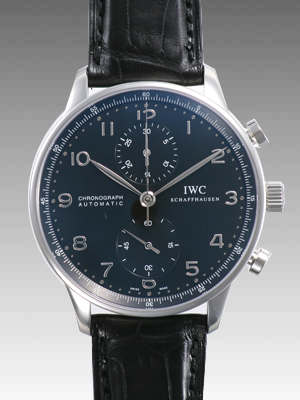 ＩＷＣスーパーコピー ポルトギーゼ クロノ IW371438 ステンレス ブラック