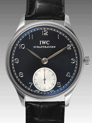 ＩＷＣスーパーコピー ポルトギーゼ ハンドワインド IW545404 ブラック／シルバー
