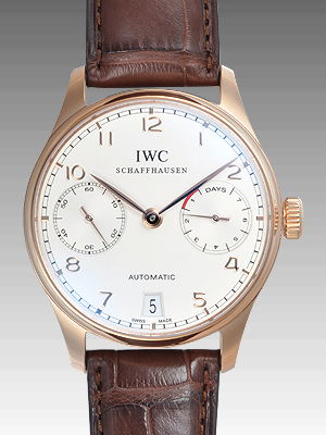 ＩＷＣスーパーコピー ポルトギーゼ オートマチック IW500113 シルバー レッドゴールド
