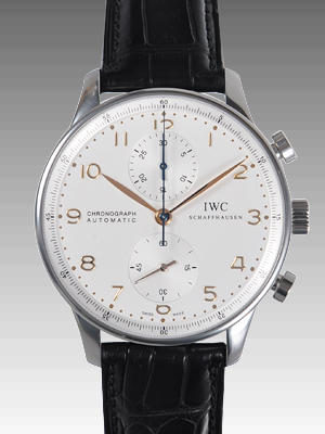 ＩＷＣスーパーコピー ポルトギーゼ クロノ IW371445 ステンレス ホワイト