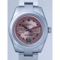 ロレックススーパーコピー ROLEX パーペチュアル ボーイズ 177200 ピンクビックアラビア