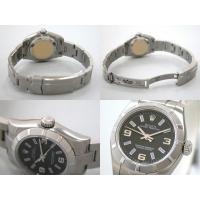 ロレックススーパーコピー ROLEX パーペチュアル レディース 176210 ブラック3 6 9ブルーバー