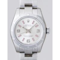ロレックススーパーコピー ROLEX パーペチュアル レディース 176210 シルバー ピンクバー