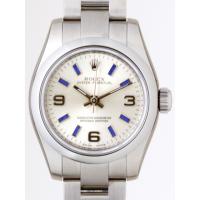 ロレックススーパーコピー ROLEX パーペチュアル レディース 176200 シルバー ブルーバー
