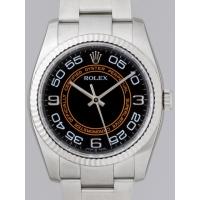 ロレックススーパーコピー ROLEX パーペチュアル 116034 ブラックオレンジアラビア