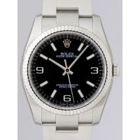 ロレックススーパーコピー ROLEX パーペチュアル 116034 ブラック アラビアホワイト