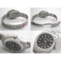 ロレックススーパーコピー ROLEX パーペチュアル レディース 176200 ブラック3 6 9ピンクバー