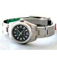 ロレックススーパーコピー ROLEX パーペチュアル レディース 176200 ブラック3 6 9ホワイトバー