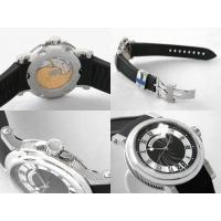 ブレゲスーパーコピー Breguet マリーンビックデイト 5817ST/92/5V8 SSラバー ブラック