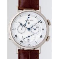 ブレゲスーパーコピー Breguet クラシック 5707BB/12/9V6 アラーム ダブルタイムゾーン シルバー