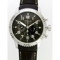 ブレゲスーパーコピー Breguet トランスアトランティック 3810ST/92/9ZU タイプ21 皮ベルト グレー