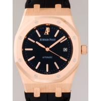 オーデマ･ピゲスーパーコピー AUDEMARS PIGUET ロイヤルオーク 15300OR.OO.D002CR.01 PG/ブラック皮ベルト ブラック