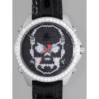 ジェイコブスーパーコピー JACOB&Co ファイブタイムゾーン JC-SKULL8D 1重ベゼルダイヤ 47mm 全面ダイヤ