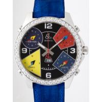 ジェイコブスーパーコピー JACOB&Co ファイブタイムゾーン JC-11D 1重ベゼルダイヤ 47mm ブラック