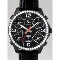 ジェイコブスーパーコピー ァイブタイムゾーン JC-2BC DAD ベゼルダイヤ 47mm ブラック