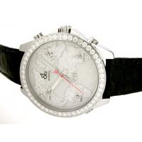 ジェイコブスーパーコピー ファイブタイムゾーン ワールドマップ JC-47SGY 1重ベゼルダイヤ 47mm ホワイトダイヤ入り