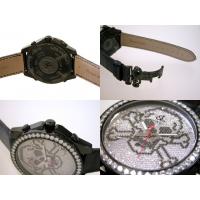 ジェイコブスーパーコピー ファイブタイムゾーン JC-SKULLD BCD ベゼルダイヤ 47mm 全面ダイヤ