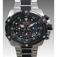 SEIKO セイコースーパーコピー腕時計 ベラチュラ クロノ SRQ001J1 自動巻き ブラック