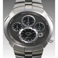 セイコースーパーコピー SEIKOアークチュラクロノ SLQ025J1 オートクォーツ グレー／ブラック