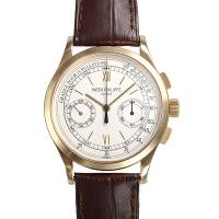 パテック・フィリップスーパーコピー クロノグラフ 5170J-001 イエローゴールド シルバー