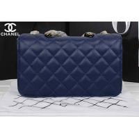 シャネルスーパーコピー コスメポーチウエストポーチ エナメル 化粧ポーチ 小物入れ ブルー CHANEL-020