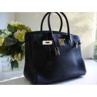 エルメススーパーコピーＨＥＲＭＥＳ バーキン黒トゴシルバー 金具Ｇ刻印 hermes-001