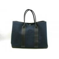 エルメススーパーコピー ガーデンGM/トートバッグ/ネイビー/デニム/□P刻印/ガーデンパーティ HERMES-001