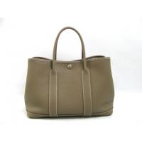 エルメススーパーコピーガーデンTPM/トートバッグ（ネゴンダ/エトゥープ/シルバー金具）HERMES-010