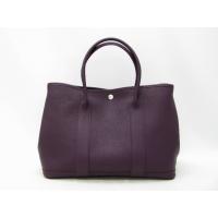 エルメススーパーコピーガーデンパーティPM（ネゴンダ/カシス/シルバー金具）HERMES-015