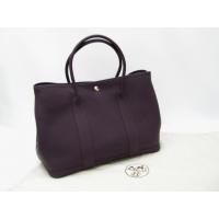エルメススーパーコピーガーデンパーティPM（ネゴンダ/カシス/シルバー金具）HERMES-015