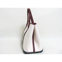 エルメスコピーガーデンパーティPM/トートバッグ/ルージュアッシュ×ブルードプリュス（シルバー金具）HERMES-020