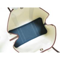 エルメスコピーガーデンパーティPM/トートバッグ/ルージュアッシュ×ブルードプリュス（シルバー金具）HERMES-020