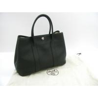エルメススーパーコピーガーデンパーティTPM/トートバッグ（ネゴンダ/ブラック/シルバー金具）HERMES-021